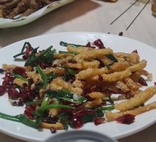 Dry-Fried Lotus Root Strips
