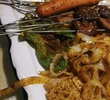 Grilled Rice Noodles