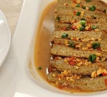 Pan-Fried Handmade Black Tofu