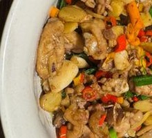 Stir-fried Local Chicken with Tea Oil