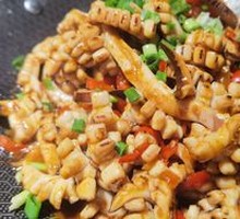 Spicy Squid in Dry Pot