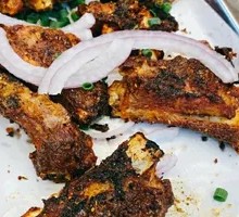 Two Skewers of Lamb Ribs