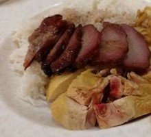 Barbecue Pork and Soy Sauce Chicken Rice