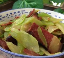 Bitter Melon Stir-Fried with Preserved Pork