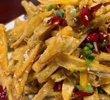 Dry-Fried Lotus Root Strips