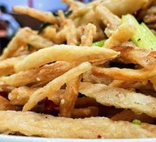 Dry-Fried Lotus Root Strips