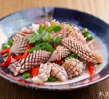 Squid and Pig Kidney Stir-fry