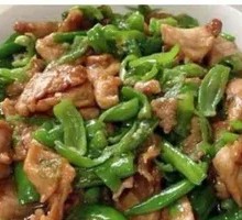 Green Pepper Shredded Pork