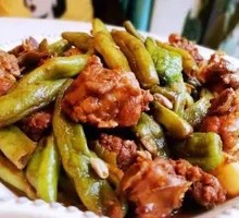 Stewed Pork Ribs with Green Beans