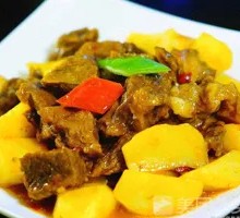 Beef and Potato Rice Bowl