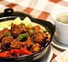 Braised Pork Ribs Clay Pot Rice
