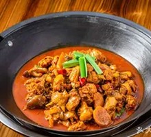 Stewed Chicken with Pig's Trotters