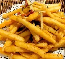 Dry-Fried Lotus Root Strips