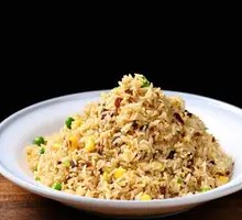 Red Onion Pork Collar Fried Rice