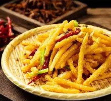 Dry-Fried Lotus Root Strips