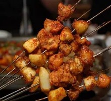 Skewered Pork Tendon