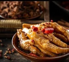 Red Braised Chicken Feet