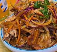 Spicy Chicken Frame Salad