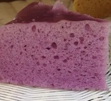 Purple Sweet Potato Steamed Cake