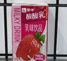 Mengniu Sour Milk Strawberry Flavor