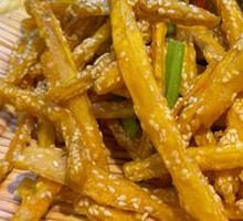 Dry-Fried Lotus Root Strips