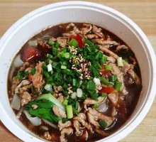 Pork Liver and Pork Shreds Noodles