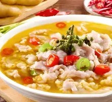 Sour Soup Sliding Meat Noodles