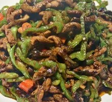 Stir-Fried Eel with Green Pepper