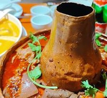 Spicy Beef Blood Hot Pot