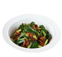 Stir-Fried腊肉 with Garlic
