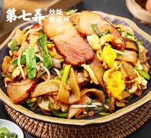 Cured Meat, Garlic, Egg Stir-fried Bean Threads