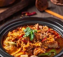 Braised Beef, Lamb, and Pork in Clay Pot
