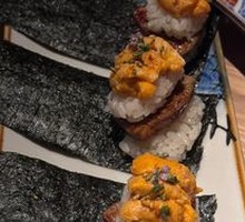 Sea Urchin Foie Gras Hand Roll