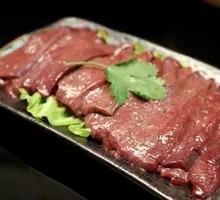 Freshly Sliced Pork Liver