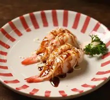 Grilled Fresh Shrimp Hand Roll