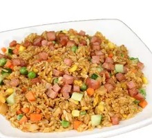 Barbecue Pork and Egg Fried Rice