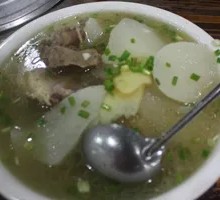 Pork Spine and Radish Soup