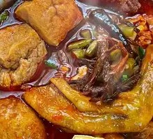 Fried Duck Feet with Luosifen