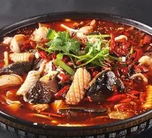 New-style Spicy Blood Sausage and Offal Hot Pot
