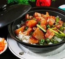Tomato Beef Braised Rice Bowl