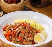 Stir-fried Pork Kidney and Liver with Rice