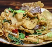 Preserved Meat and Dried Tofu Noodles