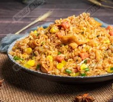 Spicy Intestine Fried Rice