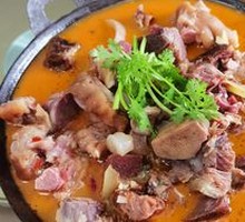 Preserved Pork Leg Hot Pot