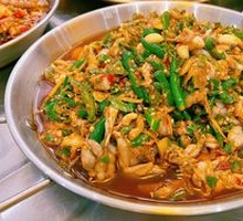 Dry-Braised Frog