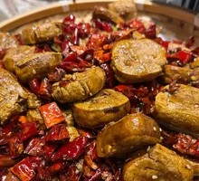 Dry-Fried Fermented Tofu Skin Rolls