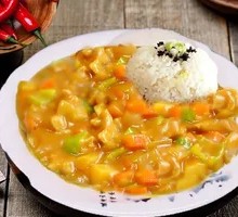 Nonyang Curry Chicken Rice