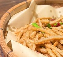 Dry-Fried Lotus Root Strips