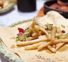 Dry-Fried Lotus Root Strips