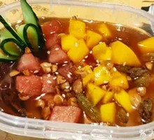 Colorful Fruit Ice Jelly